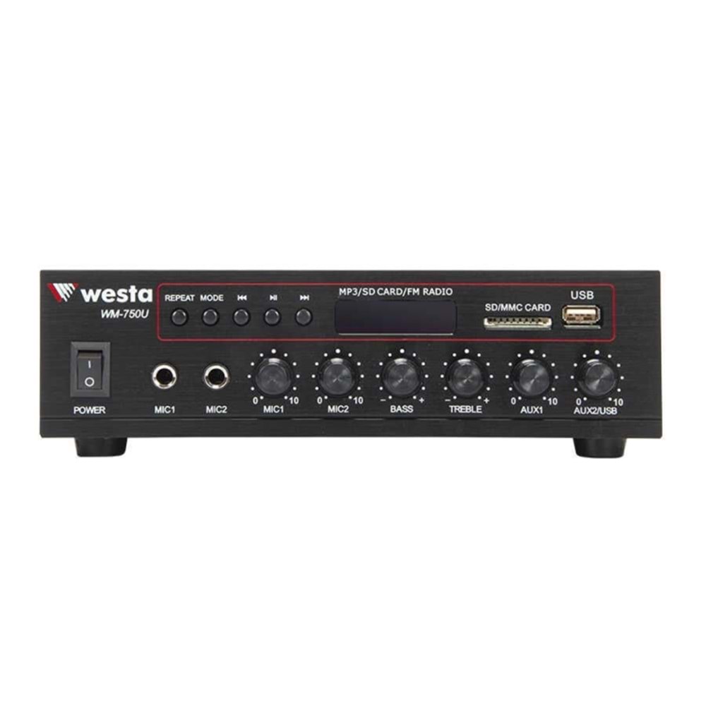 WM-750U WESTA 80 WATT MİXSER AMFİ