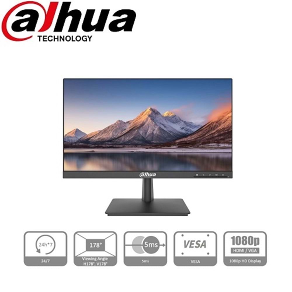 DAHUA DHI-LM22-L200N 21.45'' FHD LED Monitor