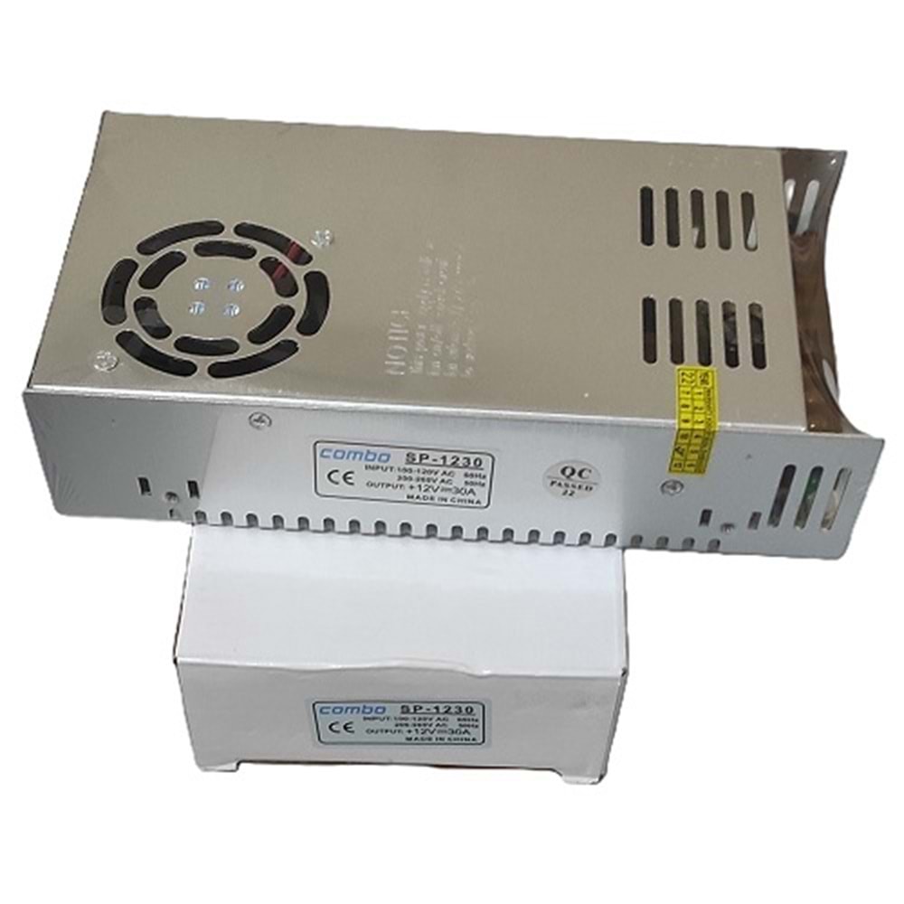 12V 30 AMPER METAL SLİM KASA ADAPTÖR