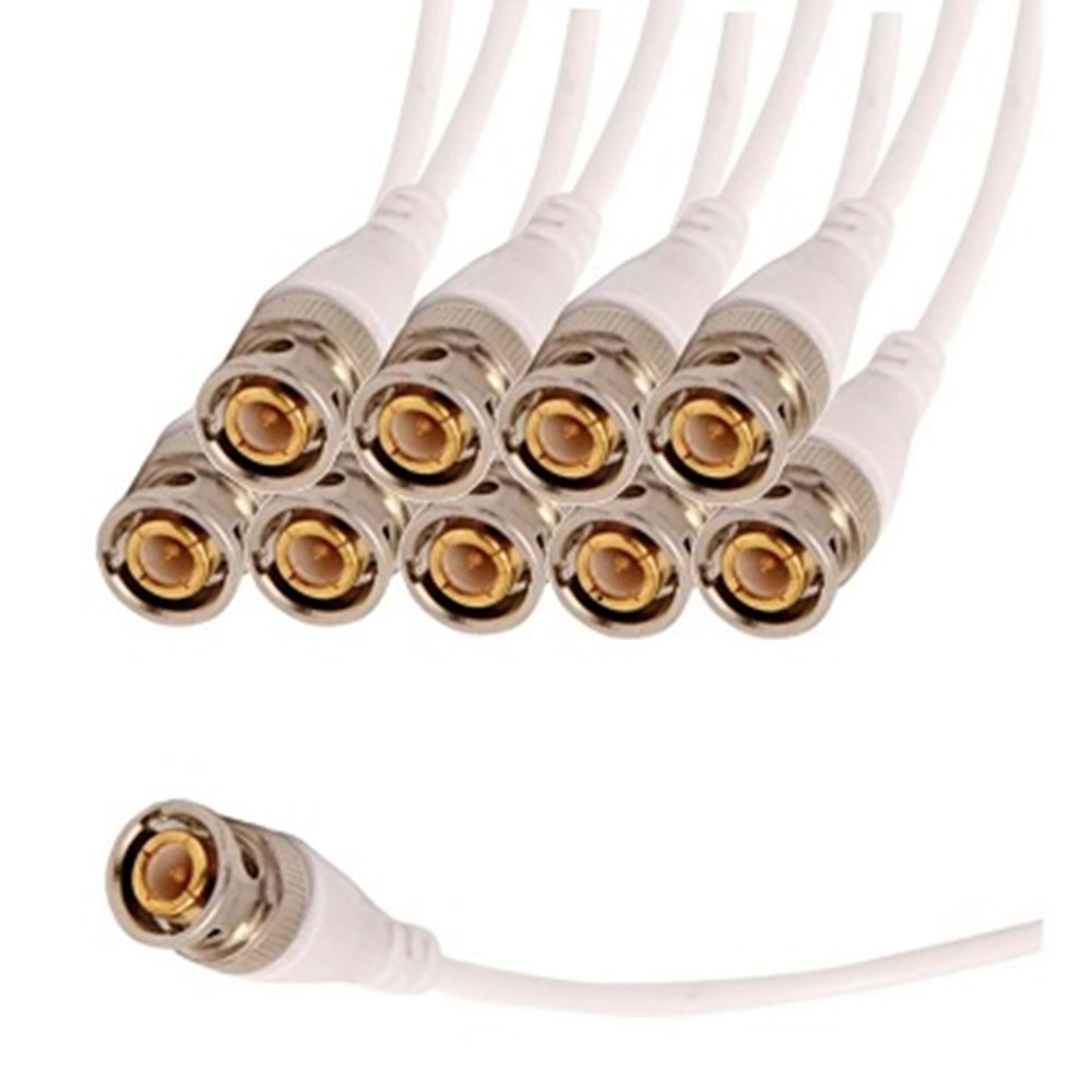 10 ADET HAZIR BNC KONNEKTÖR