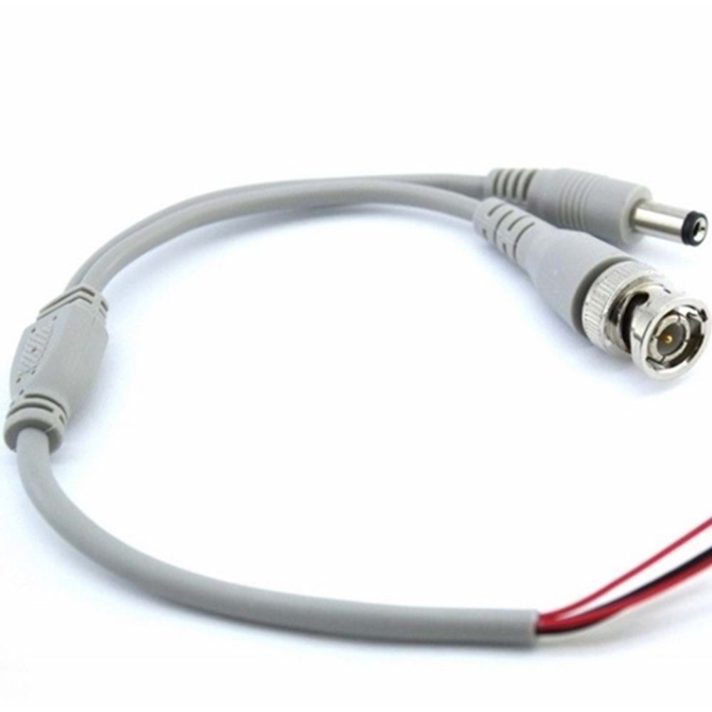 10 ADET HAZIR BNC+POWERJACK KONNEKTÖR