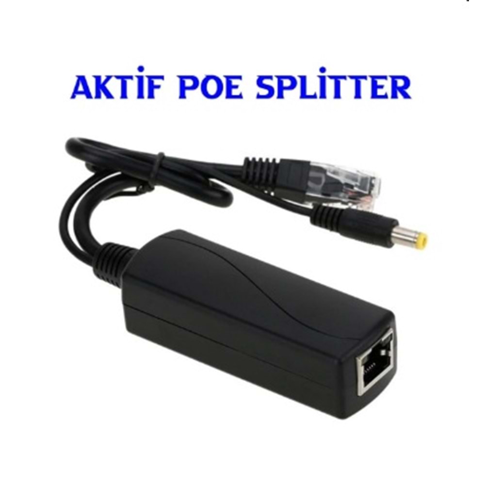 HARİCİ AKTİF POE ADAPTÖR SPLİTTER 48V