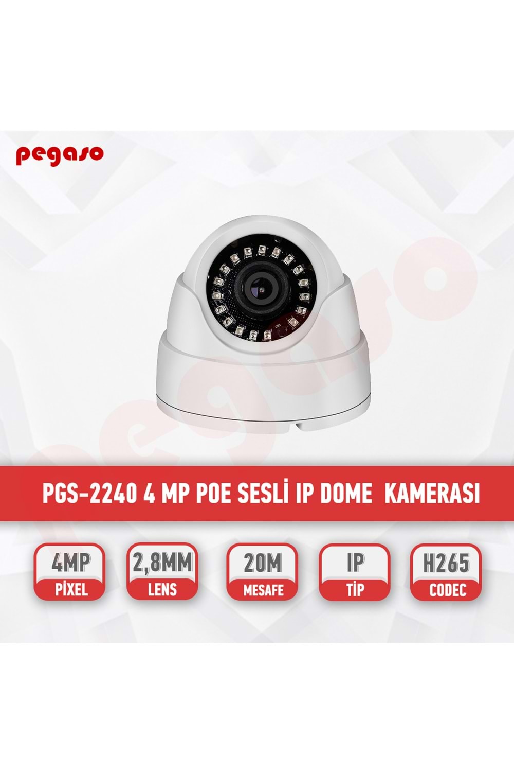 PGS-2240 4 MP IP DOME