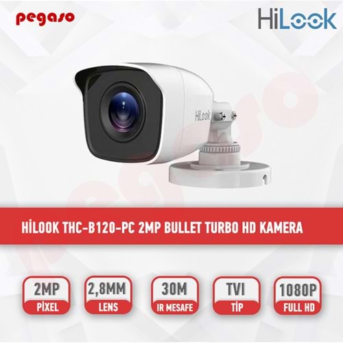 Hilook THC-B120-PC 2MP Bullet Turbo 2.8mmHD Kamera