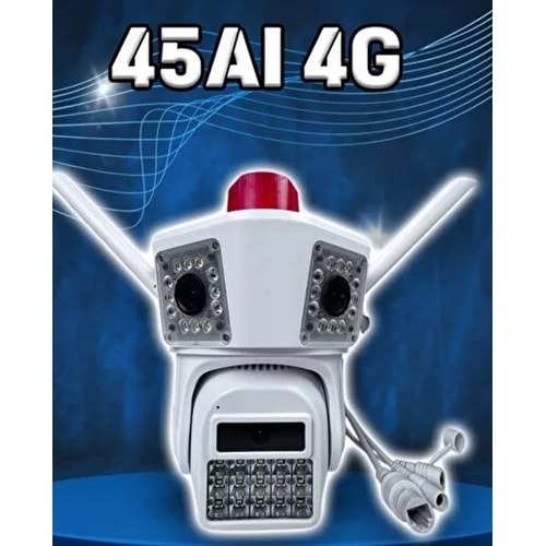 Radex Rx-45aı 4g Çift Lens Speed Dome Kamera 3+3 Mp