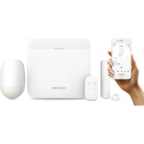 HIKVISION Kablosuz AX PRO Kit ( 64 Zone, 868MHz ) / DS-PWA64-KIT-WE
