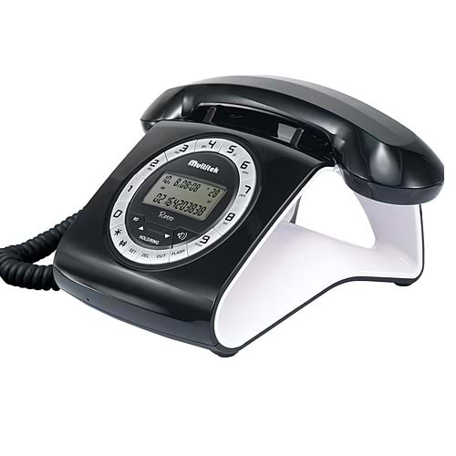 Multitek Retro Özel Tasarımlı Kablolu Telefon