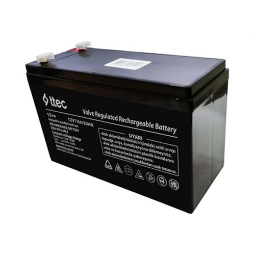 TTEC 12V 7A BASE AKÜ 1,75KG ±%3