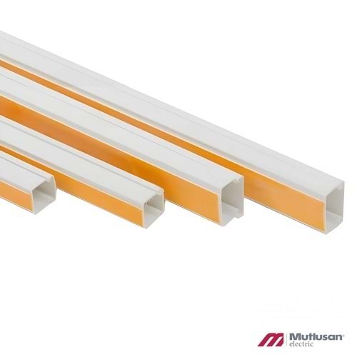 2 METRE 16x16 YAPIŞKAN BANTLI KABLO KANALI