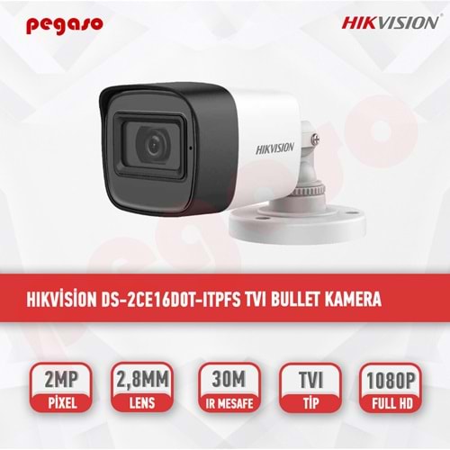 HIKVISION DS-2CE16D0T EXIPF 3.6MM AHD KAMERA