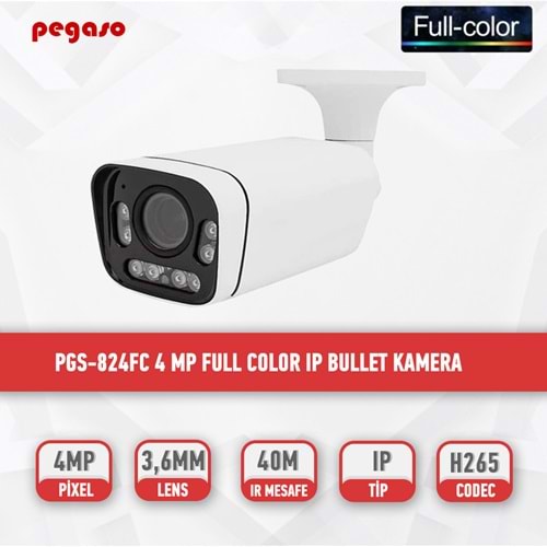 PGS-824FC 4MP WARM LED IP BULLET