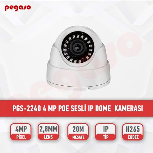 PGS-2240 4 MP IP DOME