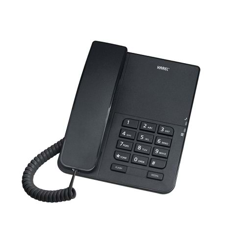 Karel Tm140 Analog Masaüstü Siyah Kablolu Telefon
