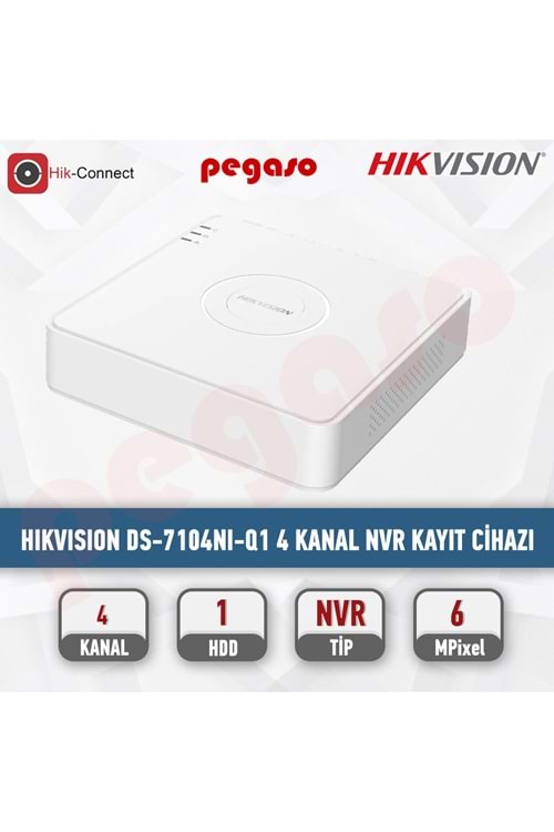 HIKVISION DS-7104NI-Q1UHK 4 Kanal NVR