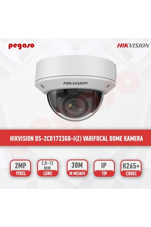 Hikvision DS-2CD1723G0-IZS 2.0 Mp 2.8-12 mm VF Ip