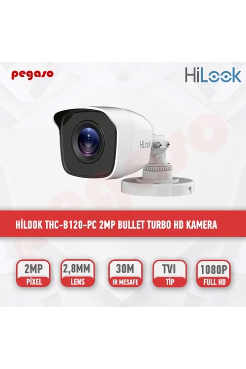 Hilook THC-B120-PC 2MP Bullet Turbo 2.8mmHD Kamera