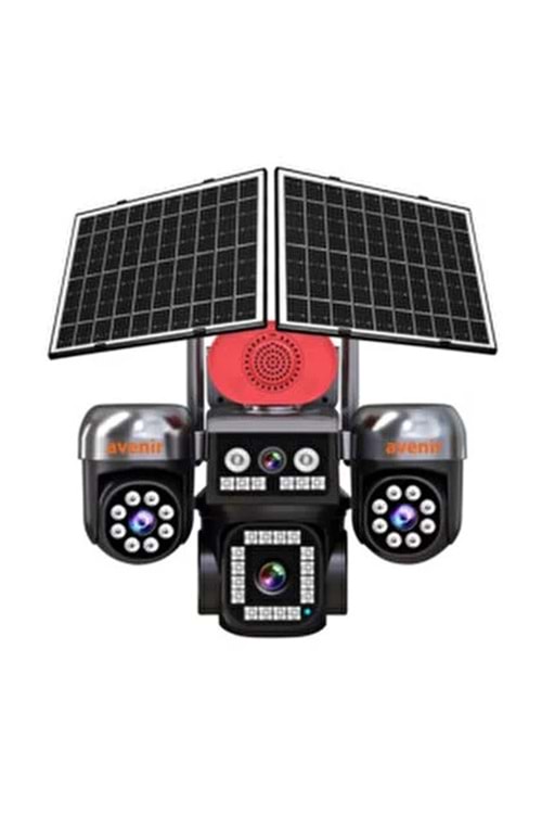 AVENİR AV-S445 4 KAMERALI 4G SOLAR KAMERA