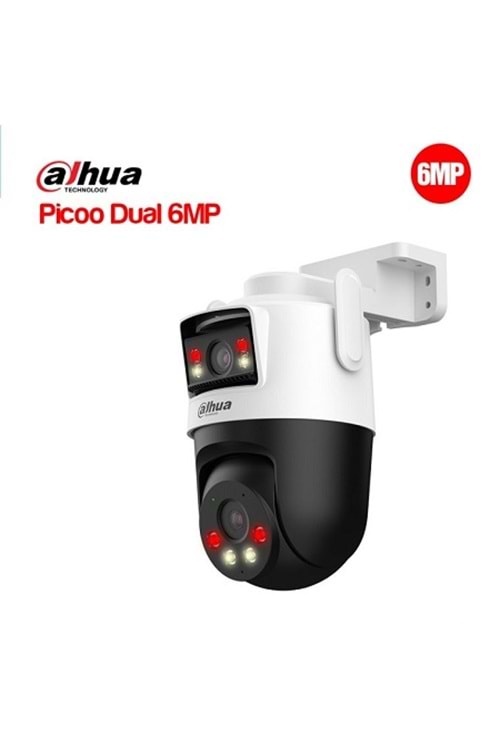 DAHUA DH-IPC-WPT1339DD-SW-3E2-PV 3+3MP Outdoor Wi-Fi Dual-Lens Pan & Tilt Camera