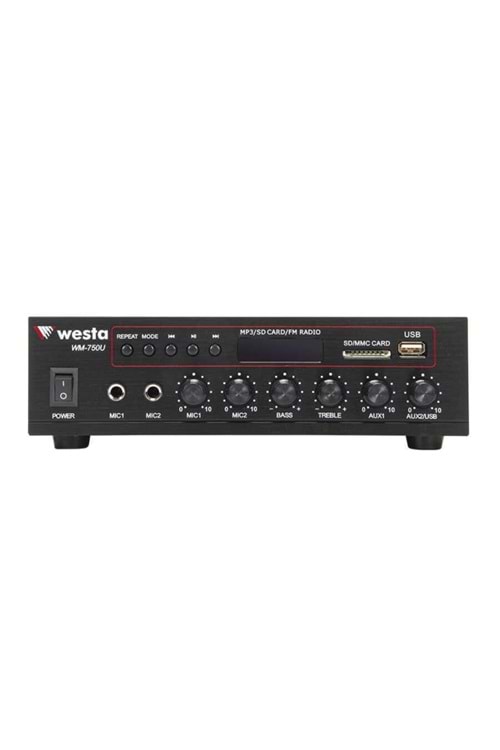 WM-750U WESTA 80 WATT MİXSER AMFİ
