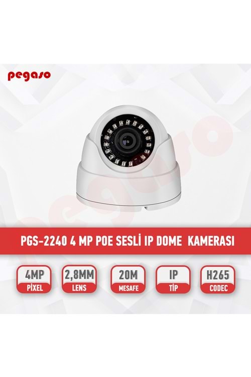 PGS-2240 4 MP IP DOME