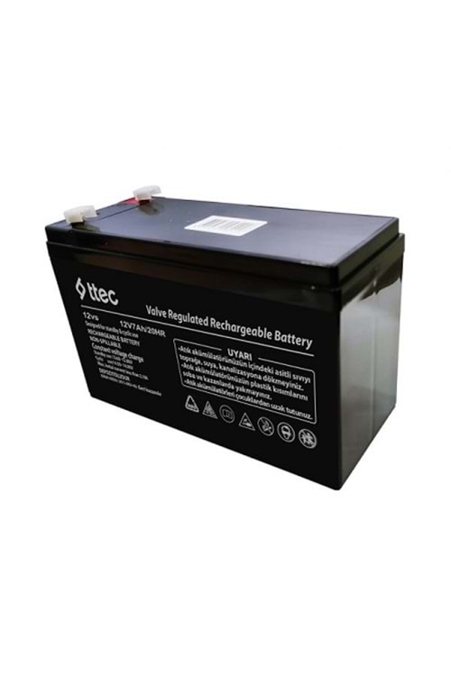 TTEC 12V 7A KURU AKÜ 2 kg ±%3