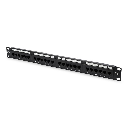 24 PORT CAT6 UTP PATCH PANEL (DOLU)