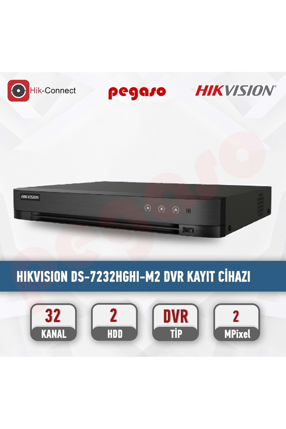 HIKVISION DS-7232HGHI-M21080P 32 KANAL KAYIT CİHAZI