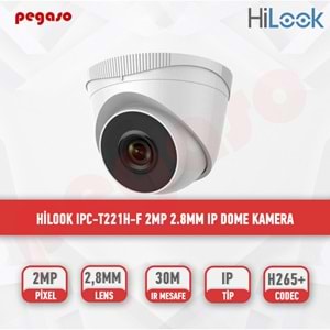 Hilook IPC-T221H-F 2MP 2.8mm Ip Dome Kamera