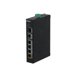 DAHUA PFS3106-4ET-60-V2 4Port PoESwitch (4FE PoE + 1GE + 1GESFP, Toplam 60W PoE )