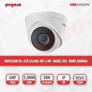 HİKVİSİON DS-2CD1343G2-LIUF 4MP 2.8 MM SABİT LESLİ DOME IPKAMERA