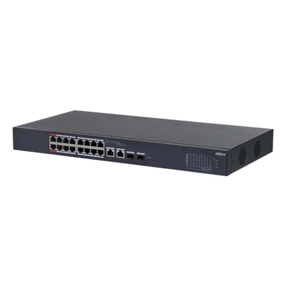 DAHUA DH-CS4218-16ET-240 18-Port Yönetilebilir 16-Port PoE Bulut Switch