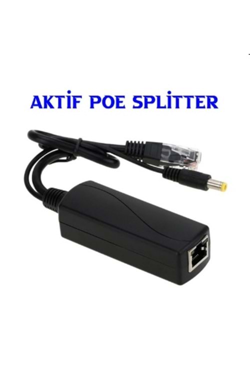 HARİCİ AKTİF POE ADAPTÖR SPLİTTER 48V