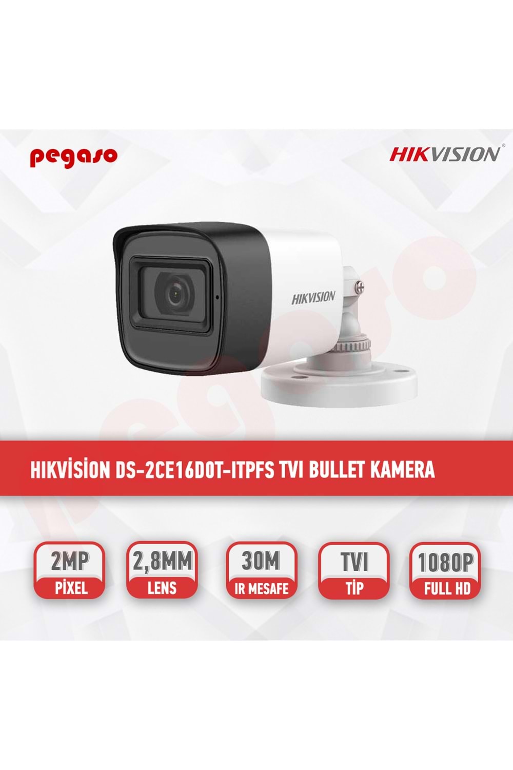 HIKVISION DS-2CE16D0T EXIPF 3.6MM AHD KAMERA