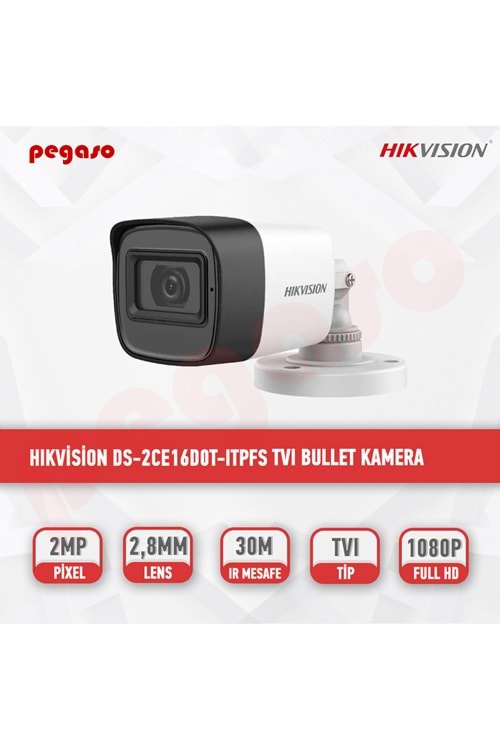 HIKVISION DS-2CE16D0T EXIPF 3.6MM AHD KAMERA