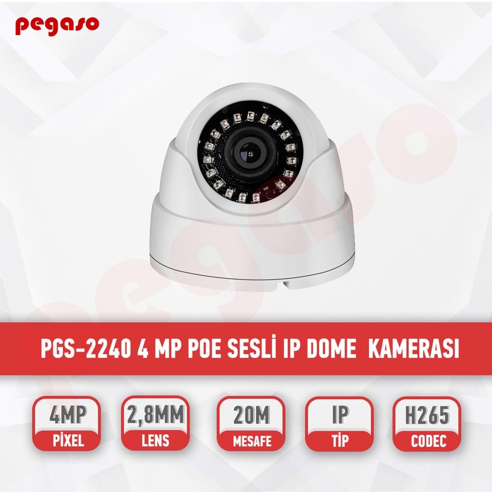PGS-2240 4 MP IP DOME